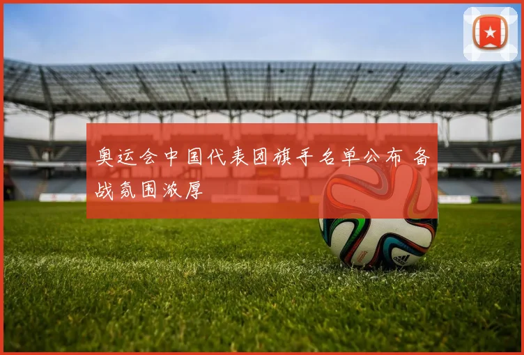 奥运会中国代表团旗手名单公布 备战氛围浓厚